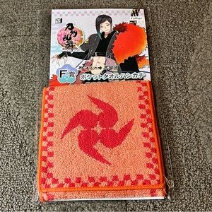 FuRyu Touken Ranbu Minna no Kuji Pocket Towel Handkerchief Shizukagata Naginata